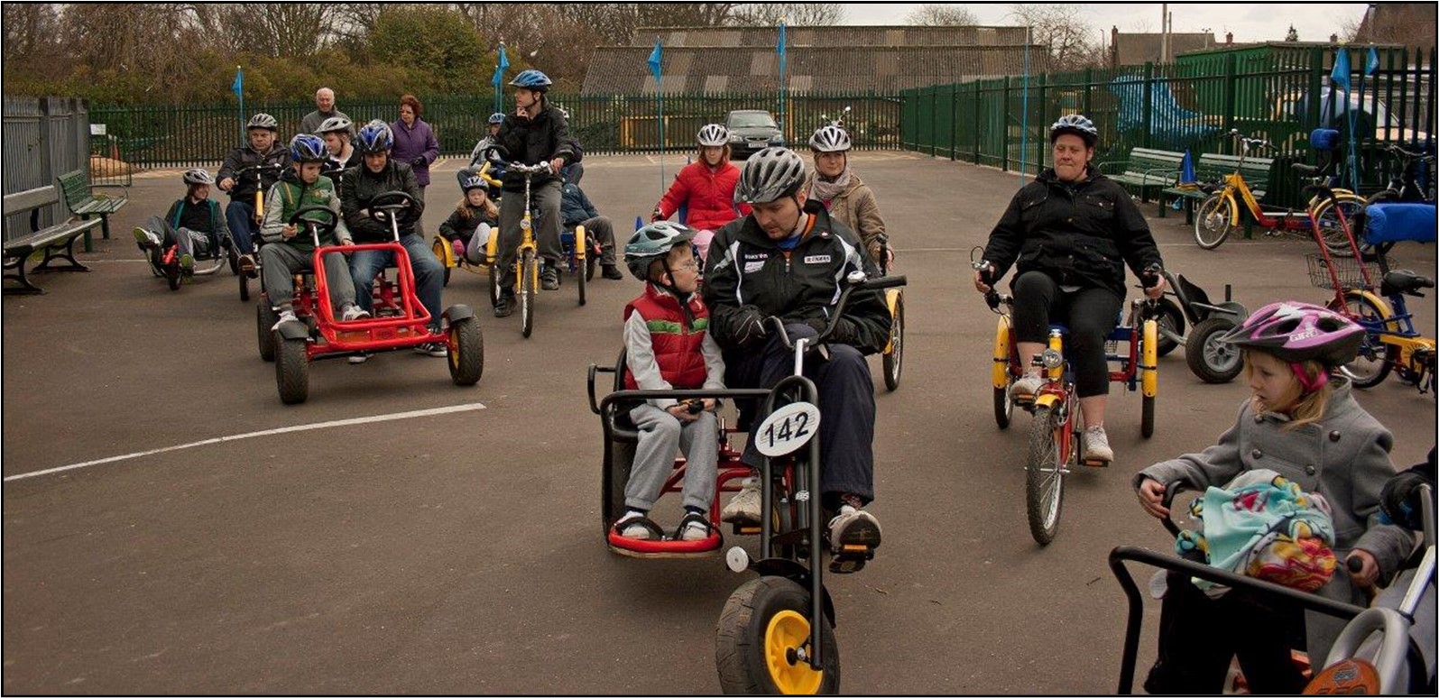 adapted cycling centre