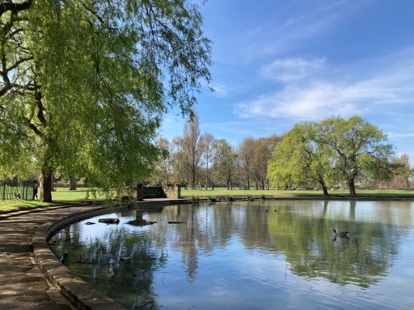 Peter pan park pond 1